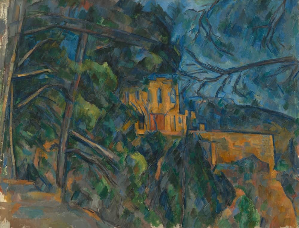 Chateau Noir, 1904 - by Paul Cezanne