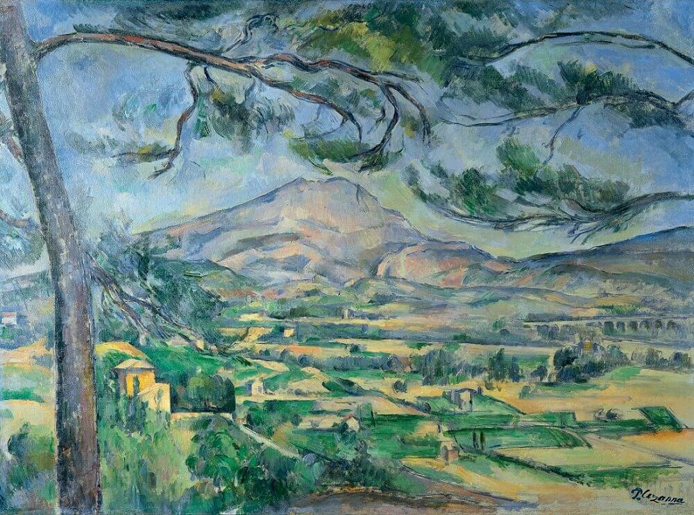 Mont Sainte-Victoire, 1885-87 by Paul Cezanne