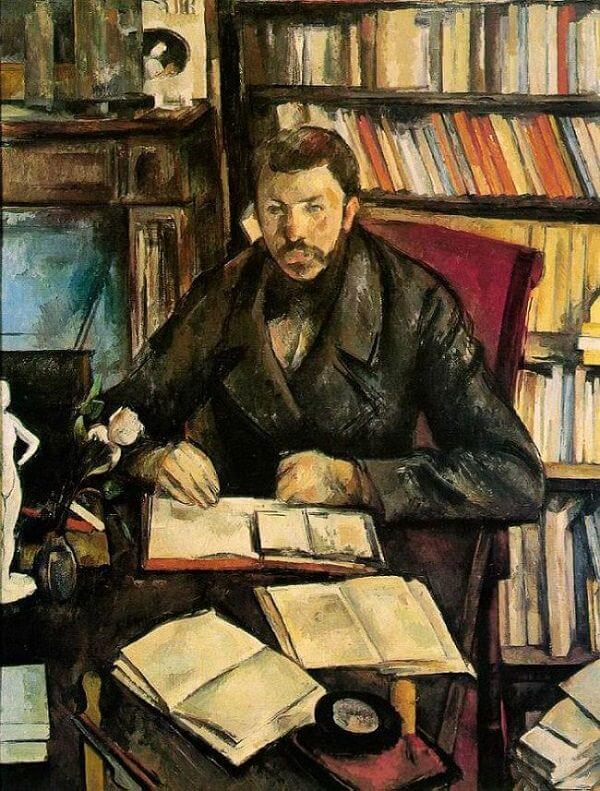 Portrait of Gustave Geffroy, 1895 by Paul Cezanne