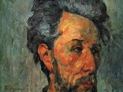 Portrait of Chocquet by Paul Cézanne