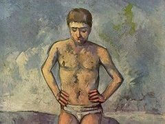 The Bather by Paul Cézanne